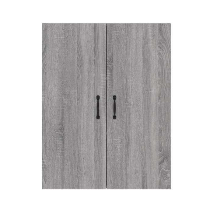 Armoire suspendue Sonoma gris 69,5x34x90 cm Bois d'ingénierie