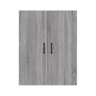 Armoire suspendue Sonoma gris 69,5x34x90 cm Bois d'ingénierie