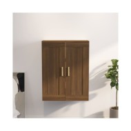 Armoire murale Chêne marron 69,5x32,5x90 cm Bois d'ingénierie