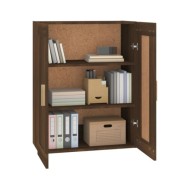 Armoire murale Chêne marron 69,5x32,5x90 cm Bois d'ingénierie