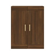Armoire murale Chêne marron 69,5x32,5x90 cm Bois d'ingénierie