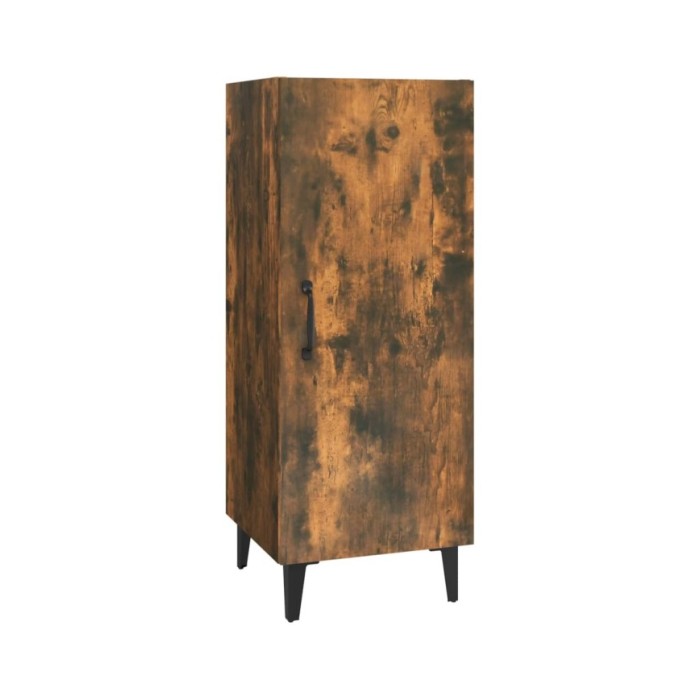 Buffet Chêne fumé 34,5x34x90 cm Bois d'ingénierie