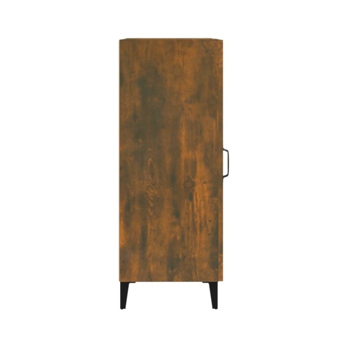 Buffet Chêne fumé 34,5x34x90 cm Bois d'ingénierie