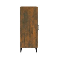 Buffet Chêne fumé 34,5x34x90 cm Bois d'ingénierie
