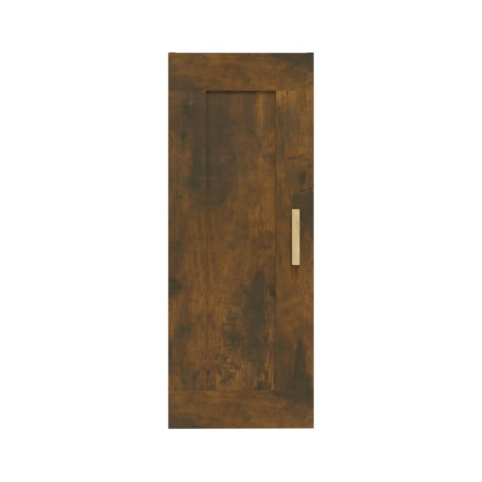 Armoire murale Chêne fumé 35x34x90 cm Bois d'ingénierie