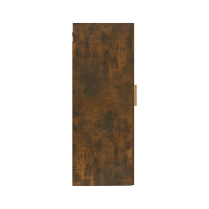 Armoire murale Chêne fumé 35x34x90 cm Bois d'ingénierie