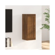 Armoire suspendue Chêne marron 35x34x90 cm Bois d'ingénierie