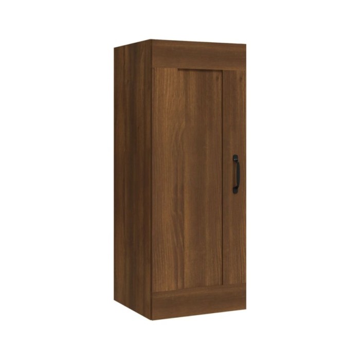 Armoire suspendue Chêne marron 35x34x90 cm Bois d'ingénierie
