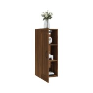 Armoire suspendue Chêne marron 35x34x90 cm Bois d'ingénierie
