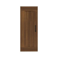 Armoire suspendue Chêne marron 35x34x90 cm Bois d'ingénierie