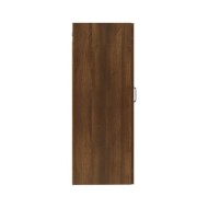 Armoire suspendue Chêne marron 35x34x90 cm Bois d'ingénierie