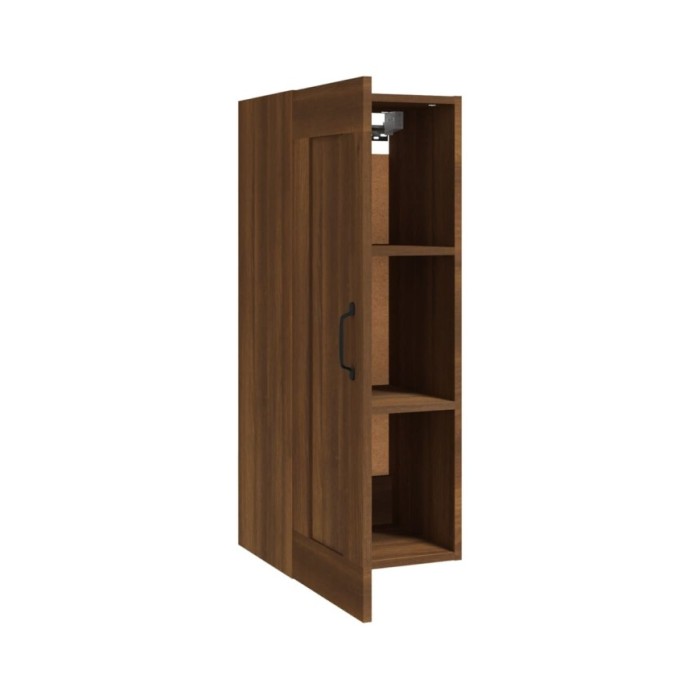 Armoire suspendue Chêne marron 35x34x90 cm Bois d'ingénierie