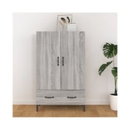 Buffet Sonoma gris 70x31x115 cm Bois d'ingénierie
