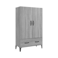 Buffet Sonoma gris 70x31x115 cm Bois d'ingénierie