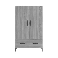 Buffet Sonoma gris 70x31x115 cm Bois d'ingénierie