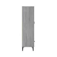 Buffet Sonoma gris 70x31x115 cm Bois d'ingénierie