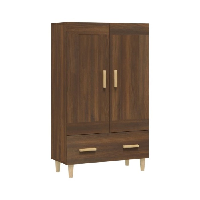 Buffet Chêne marron 70x31x115 cm Bois d'ingénierie