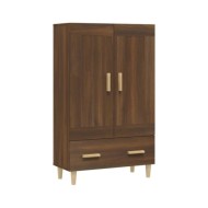 Buffet Chêne marron 70x31x115 cm Bois d'ingénierie