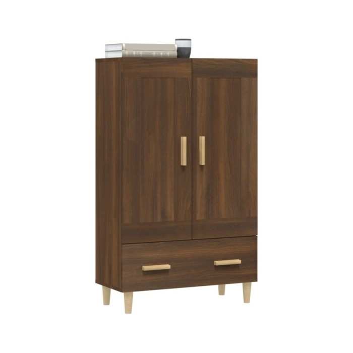 Buffet Chêne marron 70x31x115 cm Bois d'ingénierie