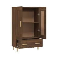 Buffet Chêne marron 70x31x115 cm Bois d'ingénierie