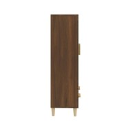 Buffet Chêne marron 70x31x115 cm Bois d'ingénierie