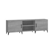 Meuble TV Sonoma gris 150x30x50 cm Bois d'ingénierie