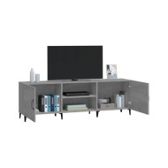 Meuble TV Sonoma gris 150x30x50 cm Bois d'ingénierie