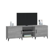 Meuble TV Sonoma gris 150x30x50 cm Bois d'ingénierie