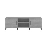 Meuble TV Sonoma gris 150x30x50 cm Bois d'ingénierie