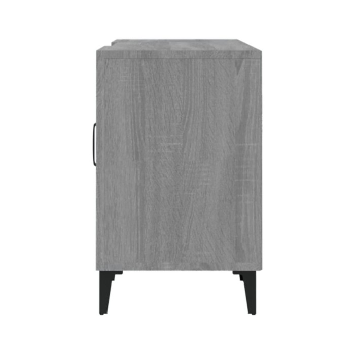 Meuble TV Sonoma gris 150x30x50 cm Bois d'ingénierie