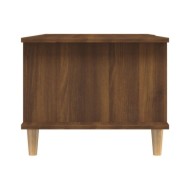 Table basse Chêne marron 90x50x40 cm Bois d'ingénierie
