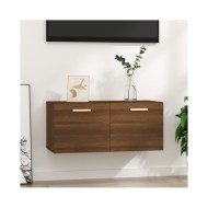 Armoire murale Chêne marron 80x35x36,5 cm Bois d'ingénierie