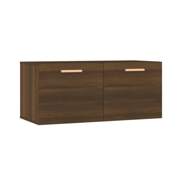 Armoire murale Chêne marron 80x35x36,5 cm Bois d'ingénierie