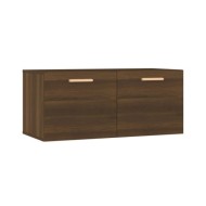 Armoire murale Chêne marron 80x35x36,5 cm Bois d'ingénierie