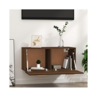 Armoire murale Chêne marron 80x35x36,5 cm Bois d'ingénierie