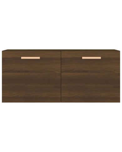 Armoire murale Chêne marron 80x35x36,5 cm Bois d'ingénierie