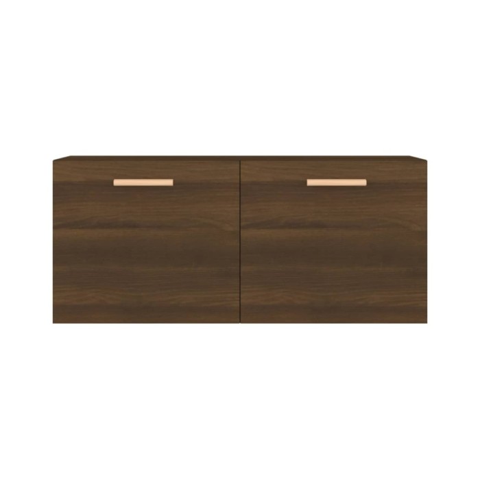 Armoire murale Chêne marron 80x35x36,5 cm Bois d'ingénierie
