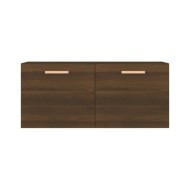 Armoire murale Chêne marron 80x35x36,5 cm Bois d'ingénierie