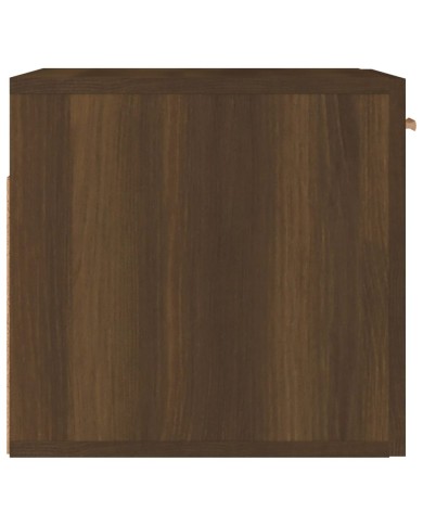 Armoire murale Chêne marron 80x35x36,5 cm Bois d'ingénierie