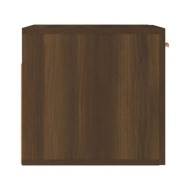 Armoire murale Chêne marron 80x35x36,5 cm Bois d'ingénierie