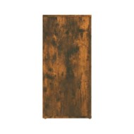 Buffet Chêne fumé 40x33x70 cm Bois d'ingénierie