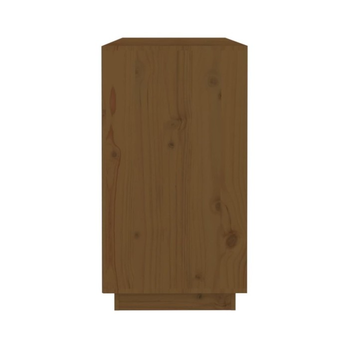 Buffet Marron miel 100x40x75 cm Bois massif de pin