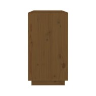 Buffet Marron miel 100x40x75 cm Bois massif de pin