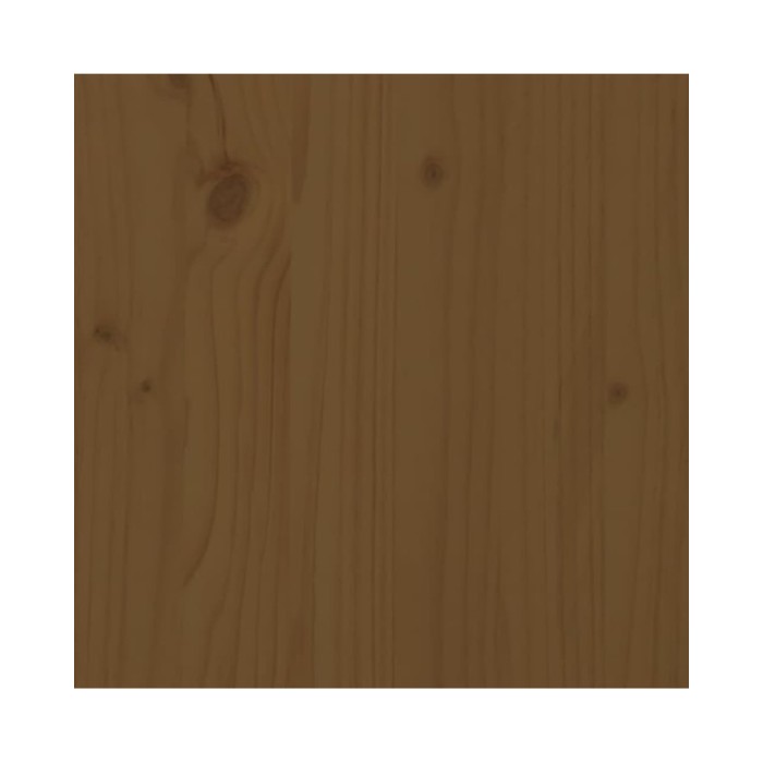 Buffet Marron miel 100x40x75 cm Bois massif de pin