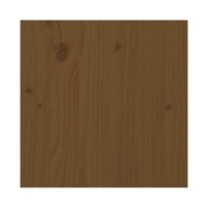 Buffet Marron miel 100x40x75 cm Bois massif de pin