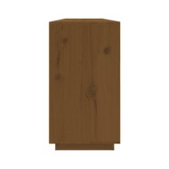 Buffet Marron miel 100x40x75 cm Bois massif de pin