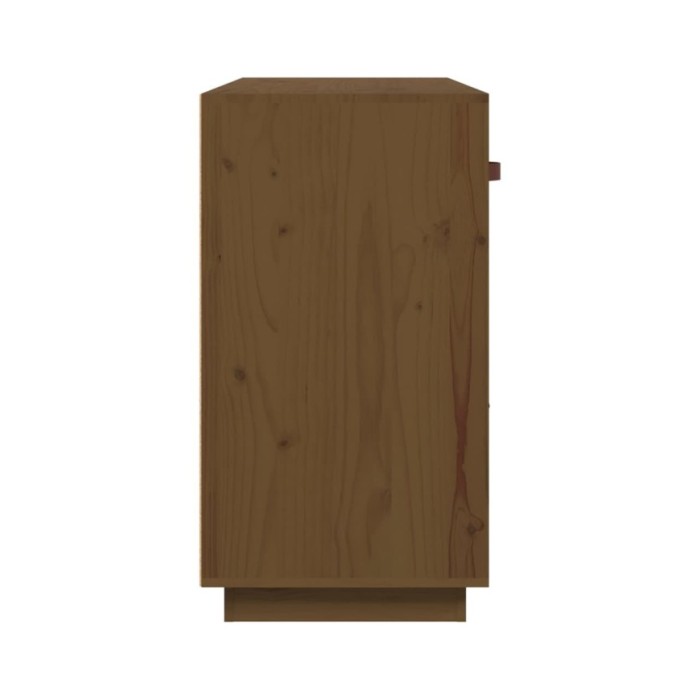 Buffet Marron miel 100x40x75 cm Bois massif de pin