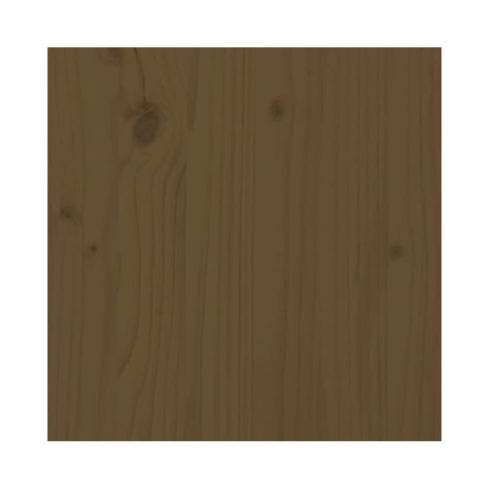 Buffet Marron miel 100x40x75 cm Bois massif de pin