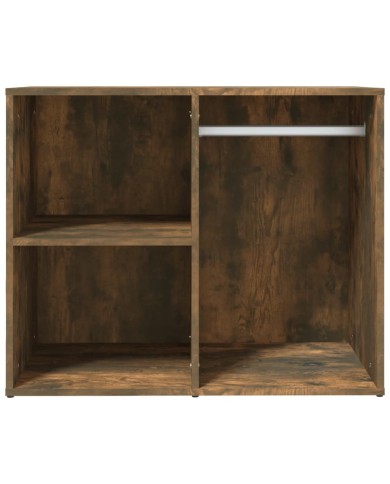 Armoire de dressing Chêne fumé 80x40x65 cm Bois d'ingénierie