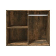 Armoire de dressing Chêne fumé 80x40x65 cm Bois d'ingénierie
